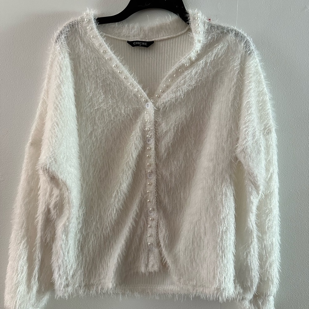 Chickme bottom down sweater . Super size medium